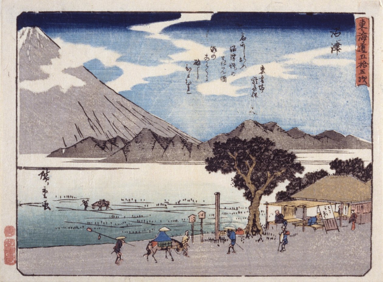 Numazu - Ando or Utagawa Hiroshige