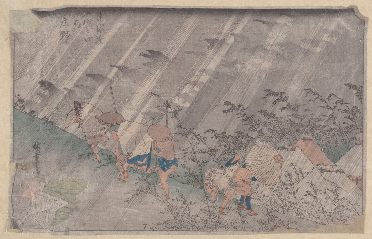 Shono - Ando or Utagawa Hiroshige