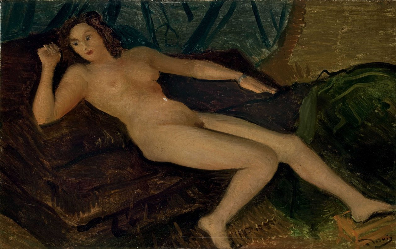 Nu allongé - Andre Derain