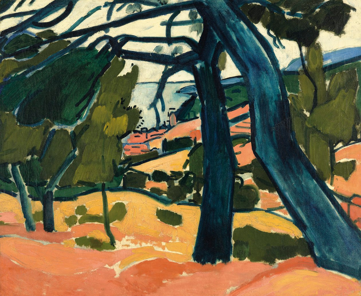 Paysage à Cassis - Andre Derain