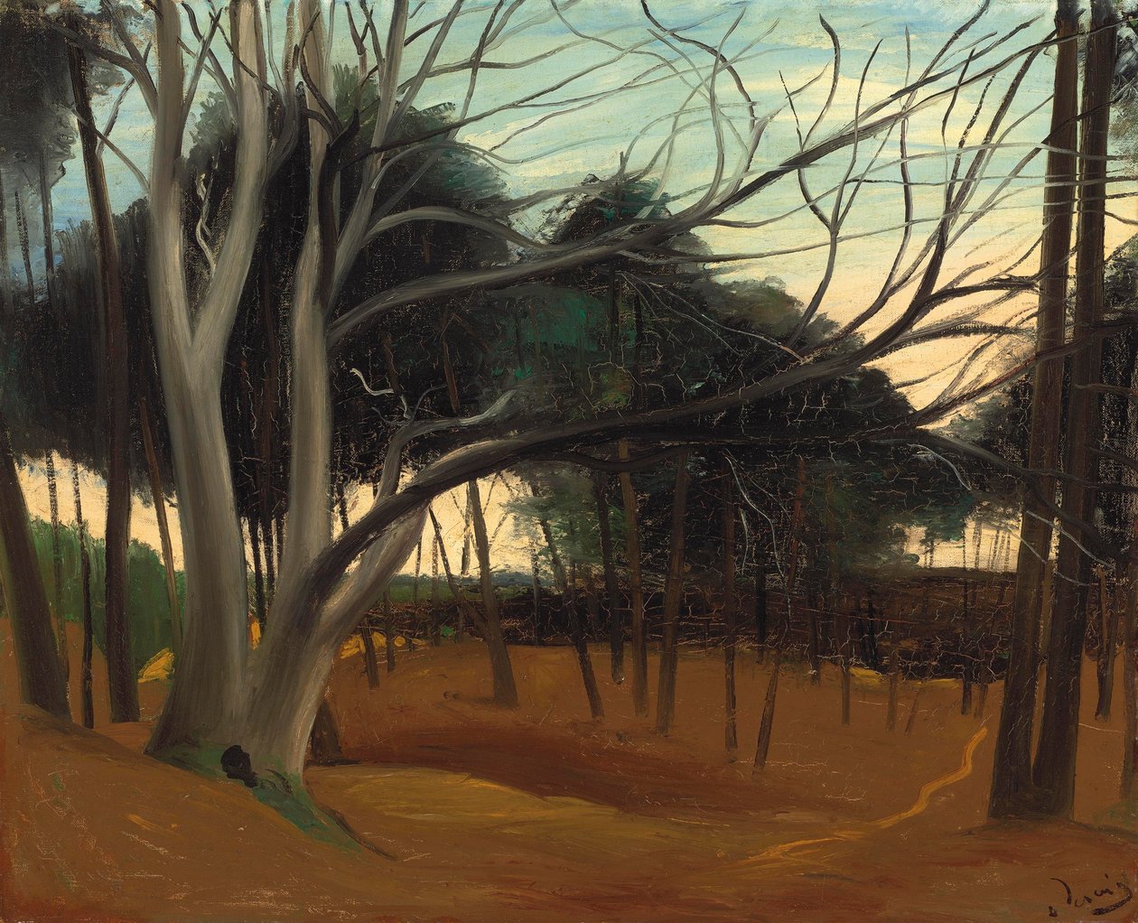 Sous-bois aux Lecques - Andre Derain