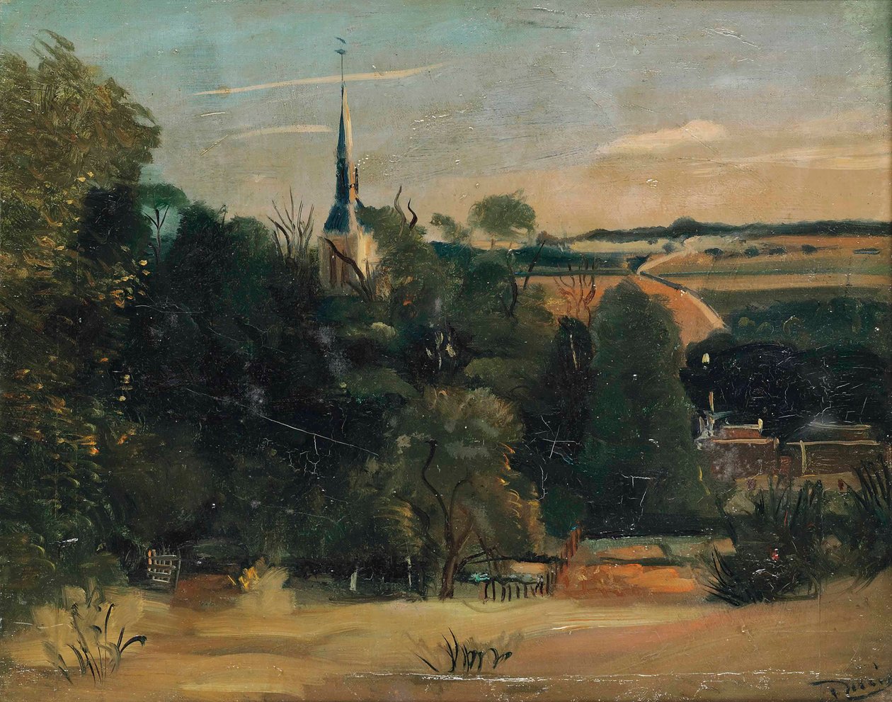 Vue de Donnemarie-en-Montois - Andre Derain