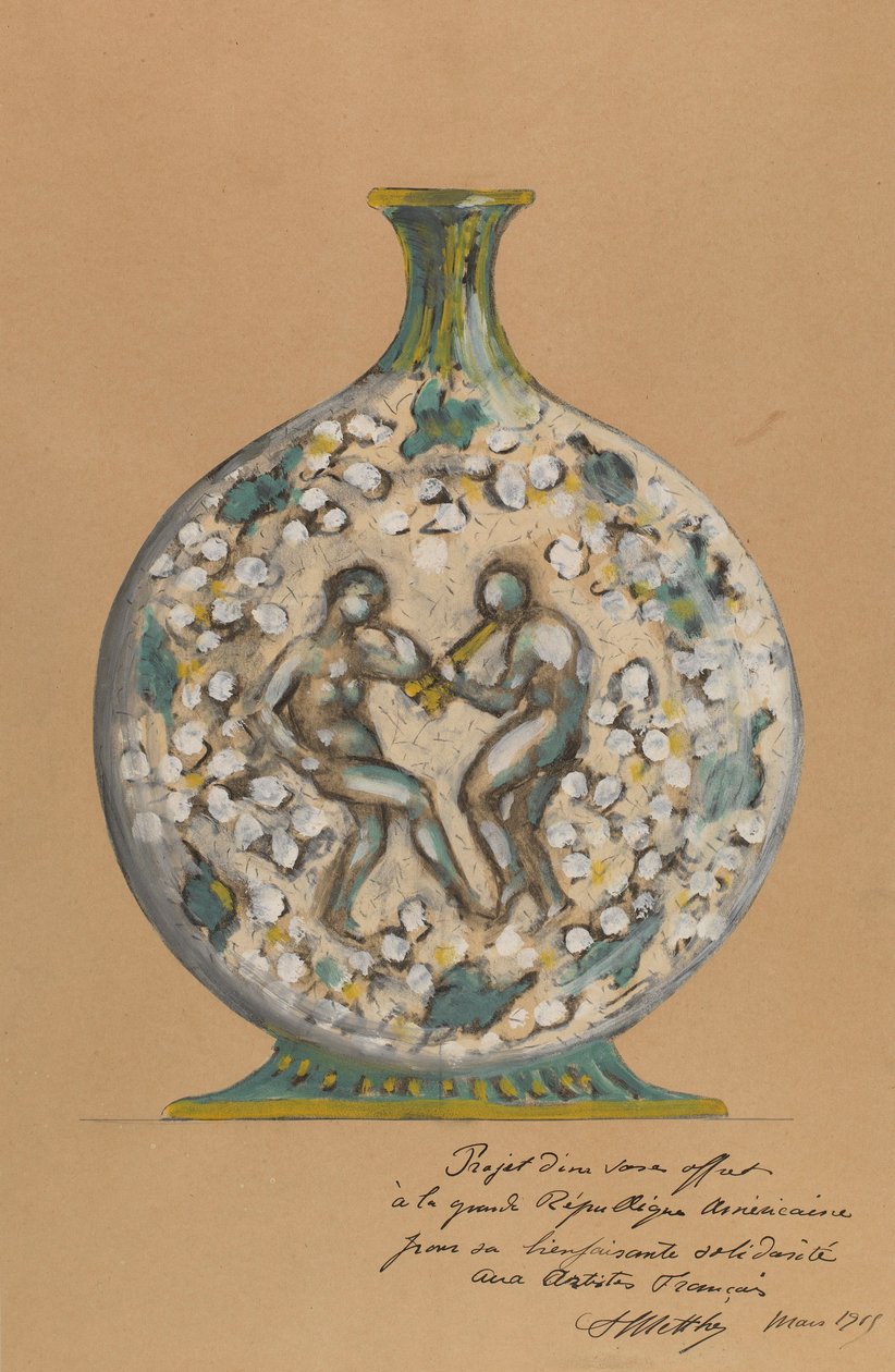 Vase avec figures dansantes - André Metthey