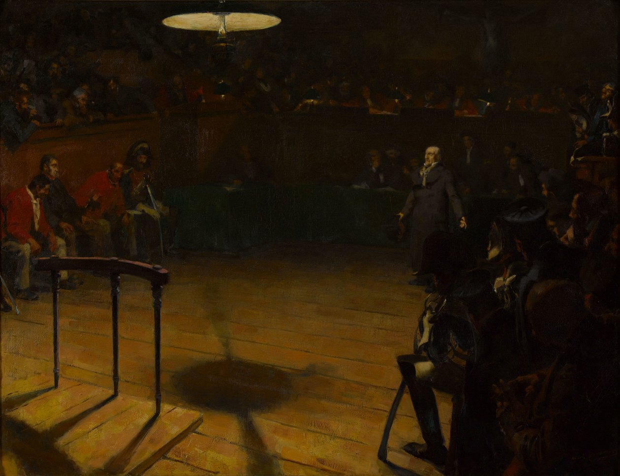 Jean Valjean devant la cour d