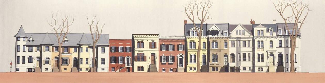 2901-2923 Q Street, Georgetown, Washington DC - Andras Kaldor