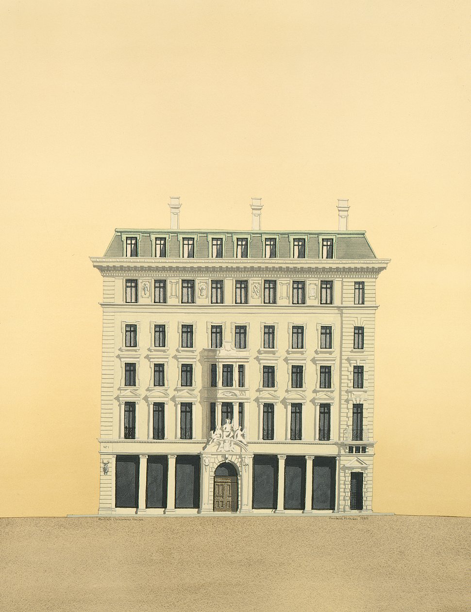 British Columbia House, Regent Street, Londres - Andras Kaldor