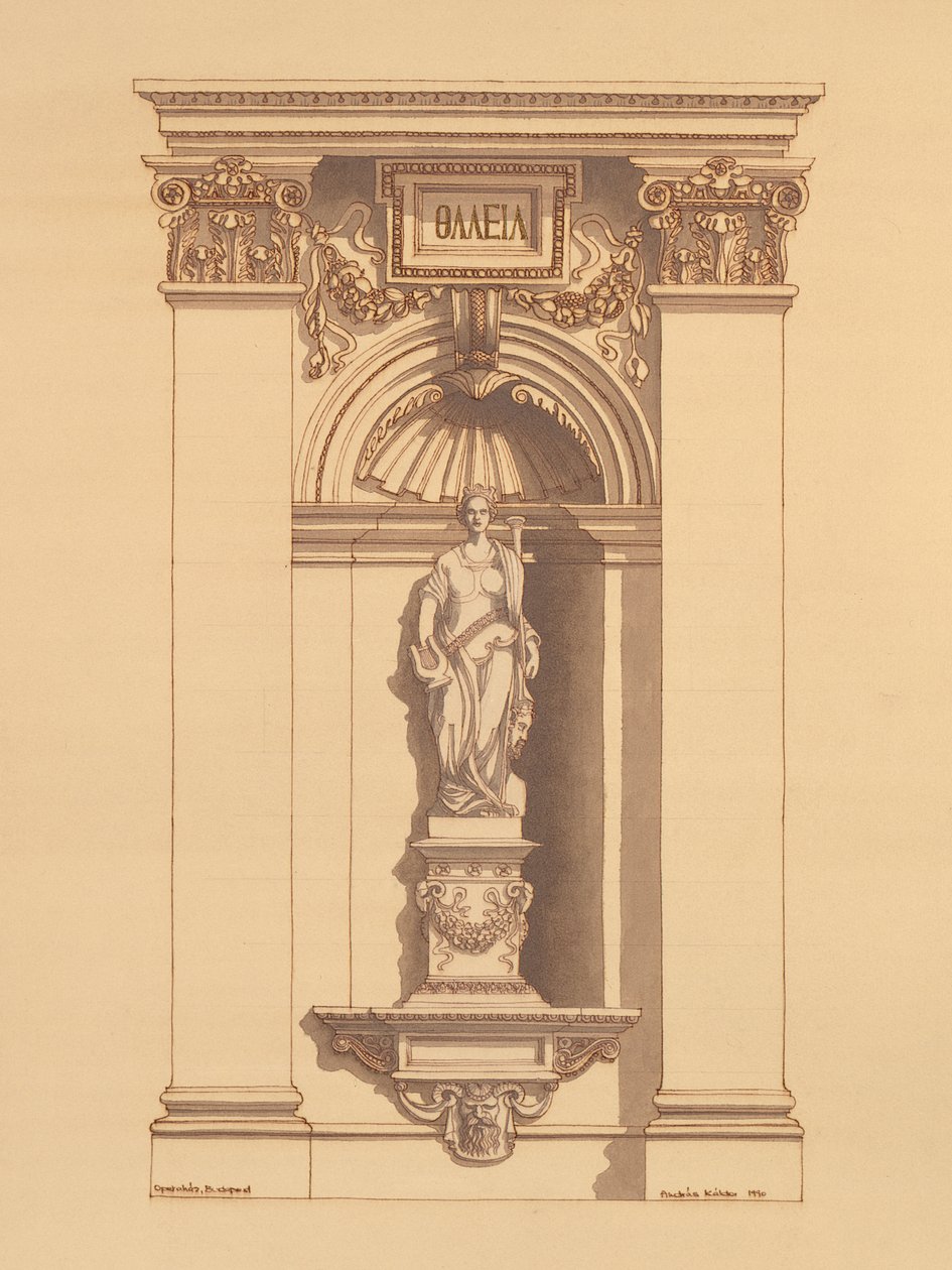 Opéra de Budapest, Hongrie (détail) - Andras Kaldor