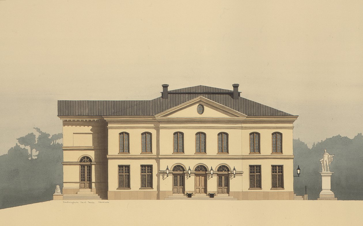 Court Theatre, Drottningholm, Stockholm, Suède - Andras Kaldor