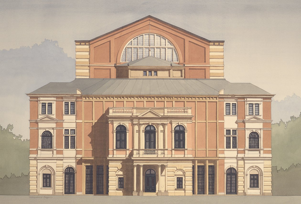 Festpielhaus, Bayreuth, Allemagne - Andras Kaldor