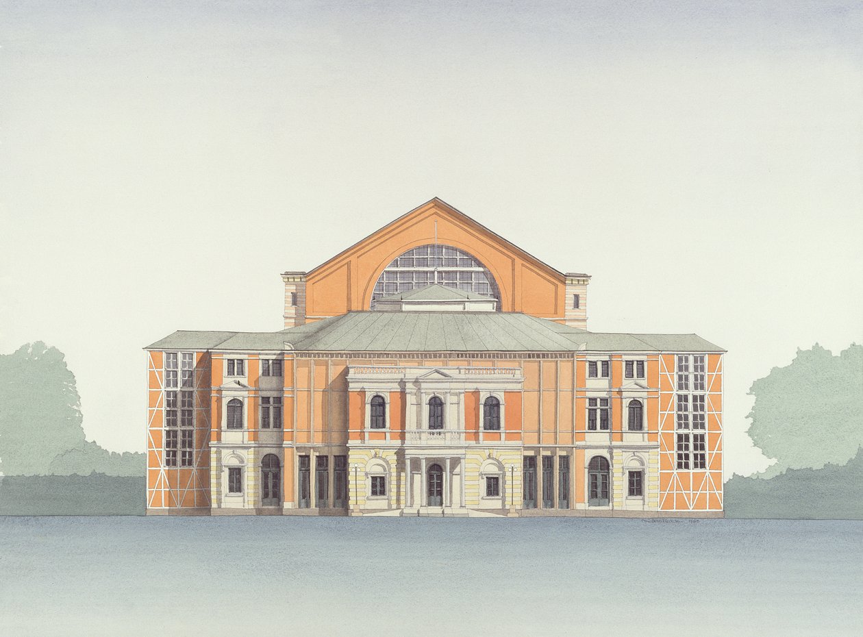 Festspielhaus, Bayreuth, Allemagne - Andras Kaldor
