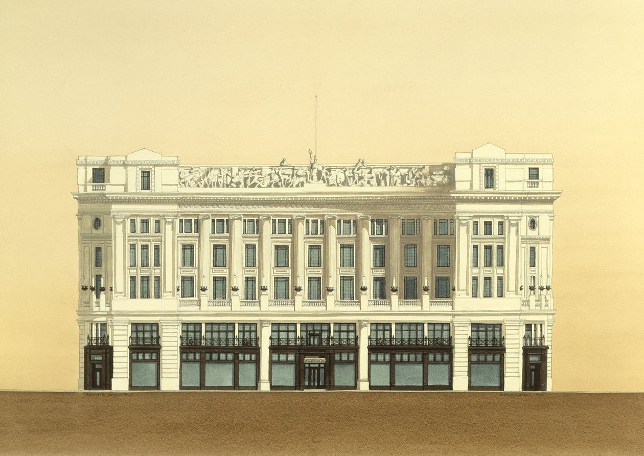 Liberty  Company, Regent street - Andras Kaldor