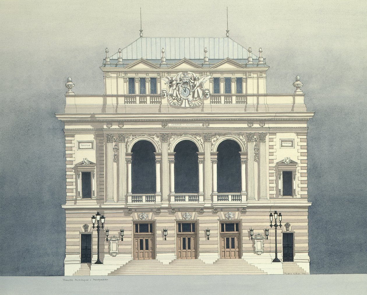 Opera Montpellier, France - Andras Kaldor