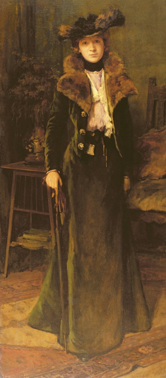 Dame dans un intérieur - Andre Cluysenaar