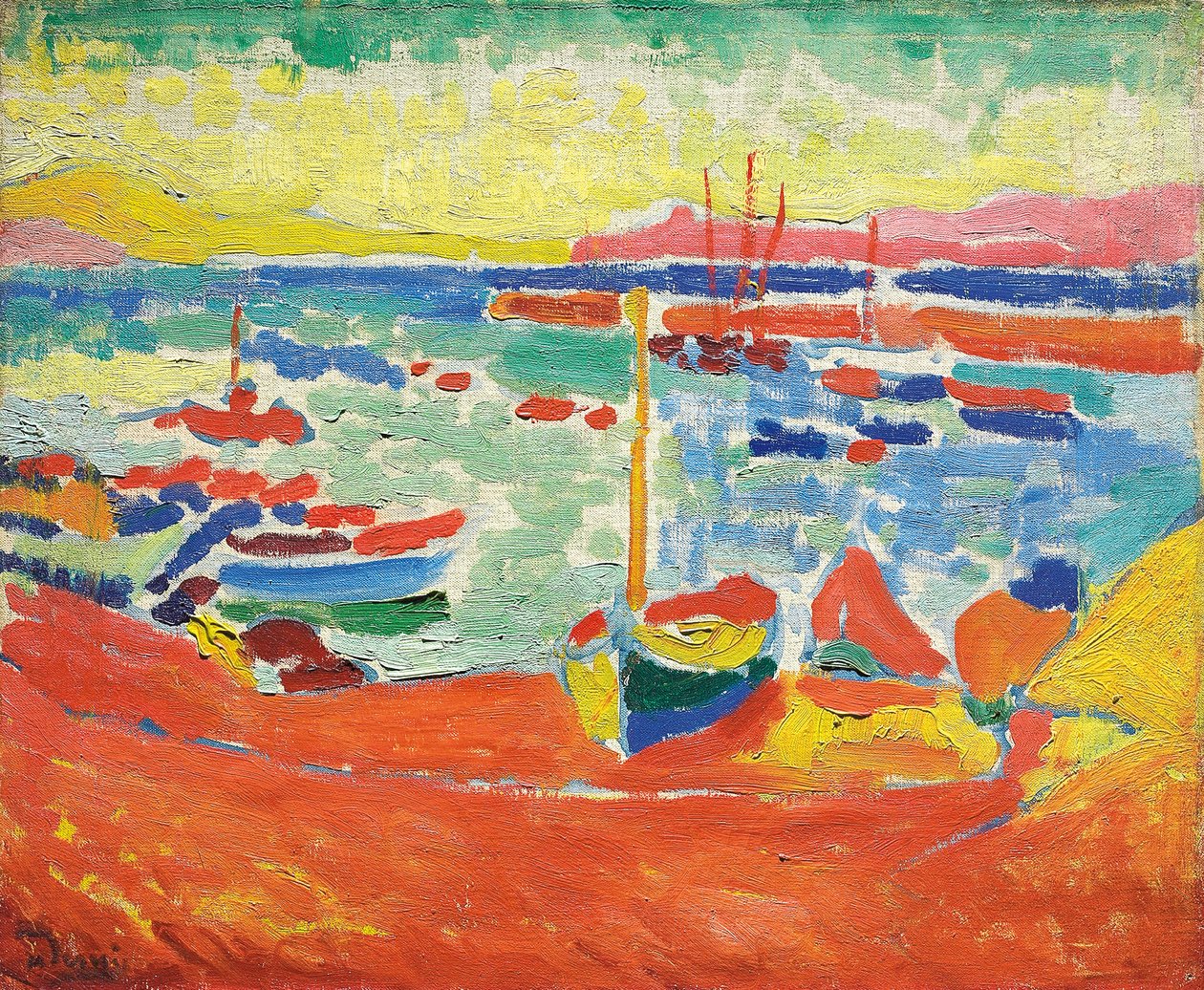 Bateau à Collioure - Andre Derain
