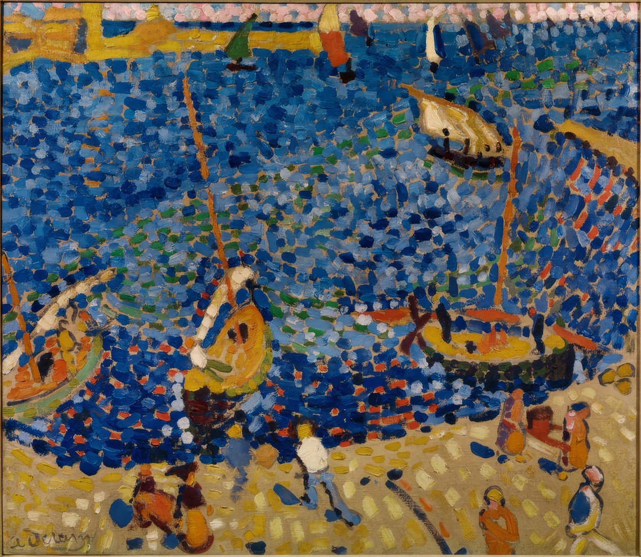 Bateaux à Collioure - Andre Derain