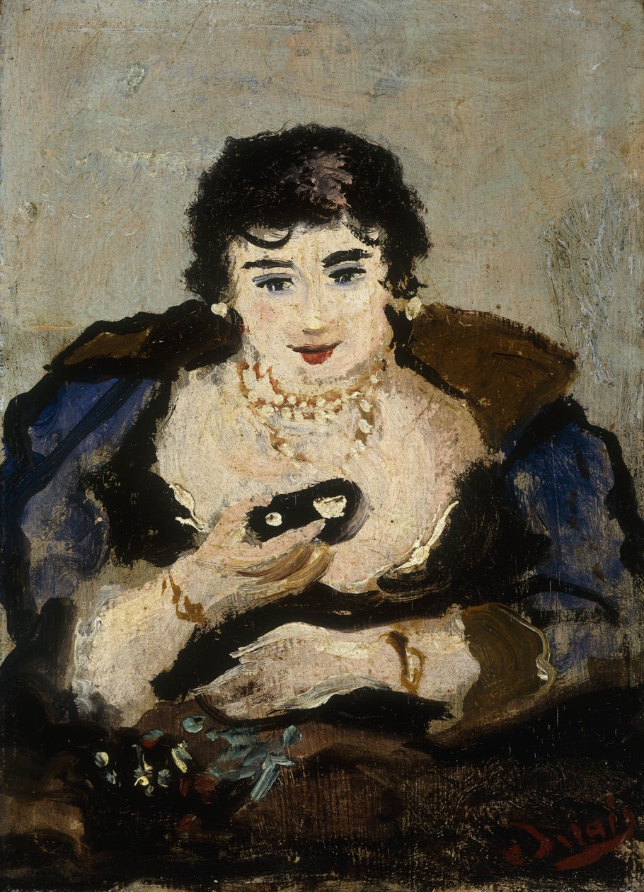 Femme au Theatre - Andre Derain