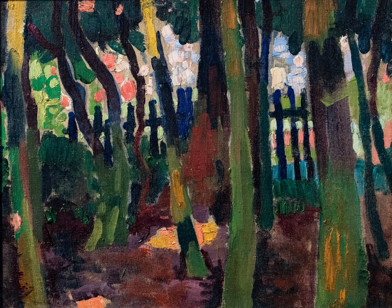 La Clairière, circa 1904 (oil on canvas) - Andre Derain
