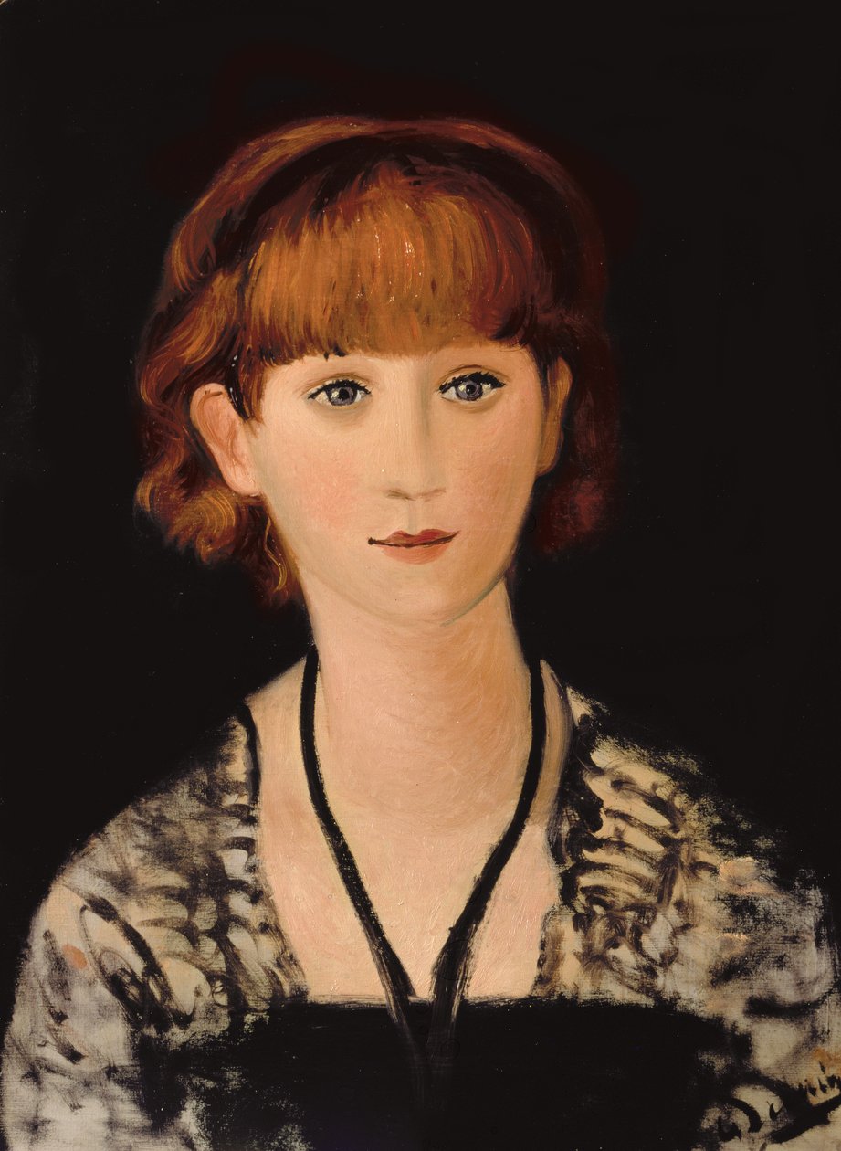 Portrait de Madame Jean Renoir, vers 1928 - Andre Derain