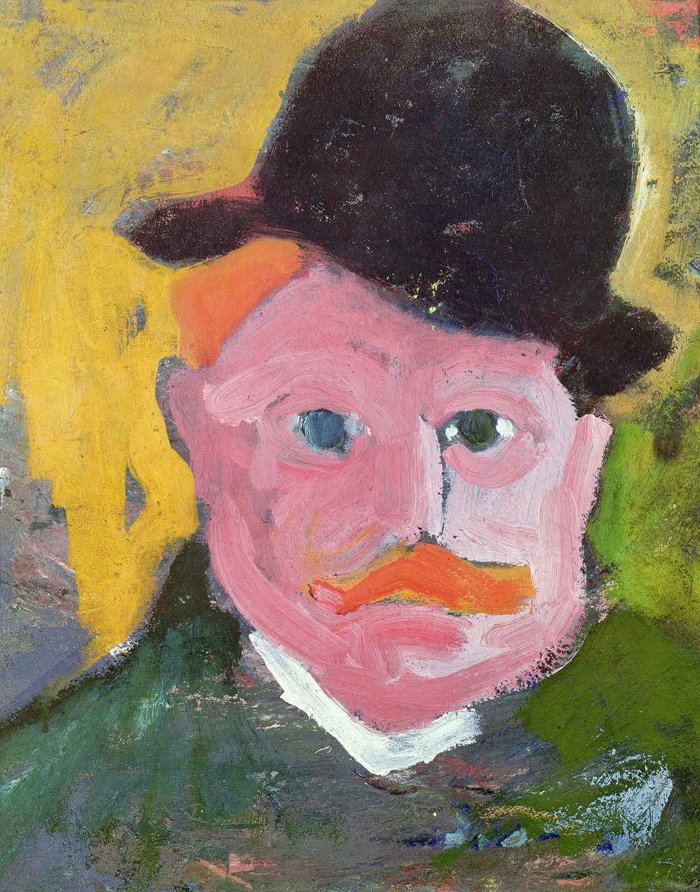 Portrait de Maurice de Vlaminck (1876-1958) 1905 (huile sur toile) - Andre Derain