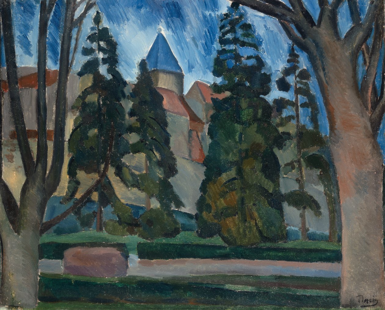 Paysage de carrière sur la Seine - Andre Derain