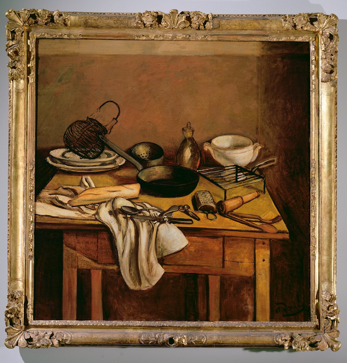 La table de cuisine - Andre Derain