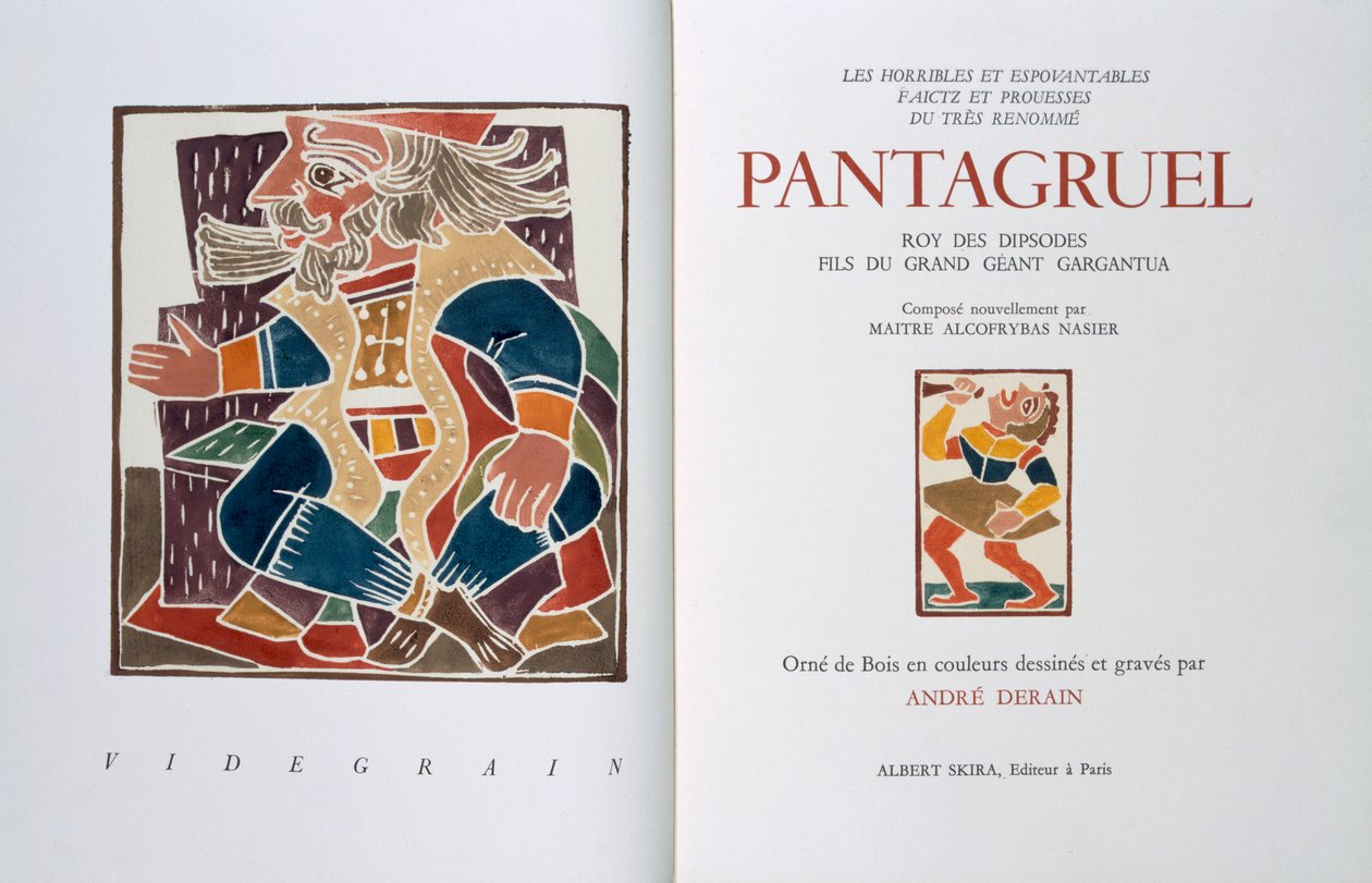 Title Page of 'Les horribles et espouvantables faictz et prouesses du ...