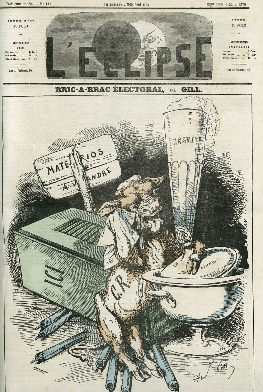 Bric à brac électoral. Couverture de « L