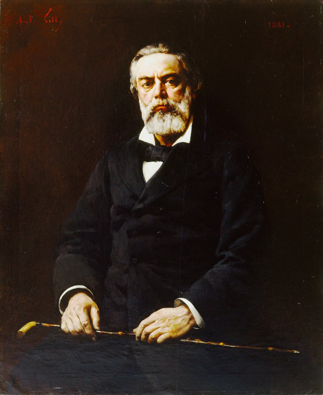 Portrait de Jules Vallès 1832-1885, 1881 - Andre Gill