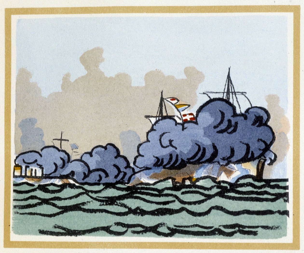 31 mai 1916 : Bataille navale - dans 