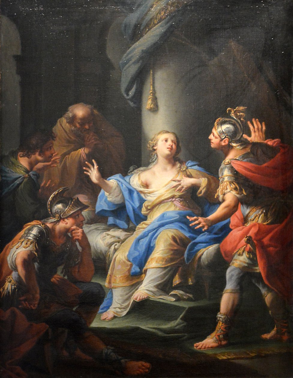 Lucrèce pleurant sa disgrâce - Andrea Casali