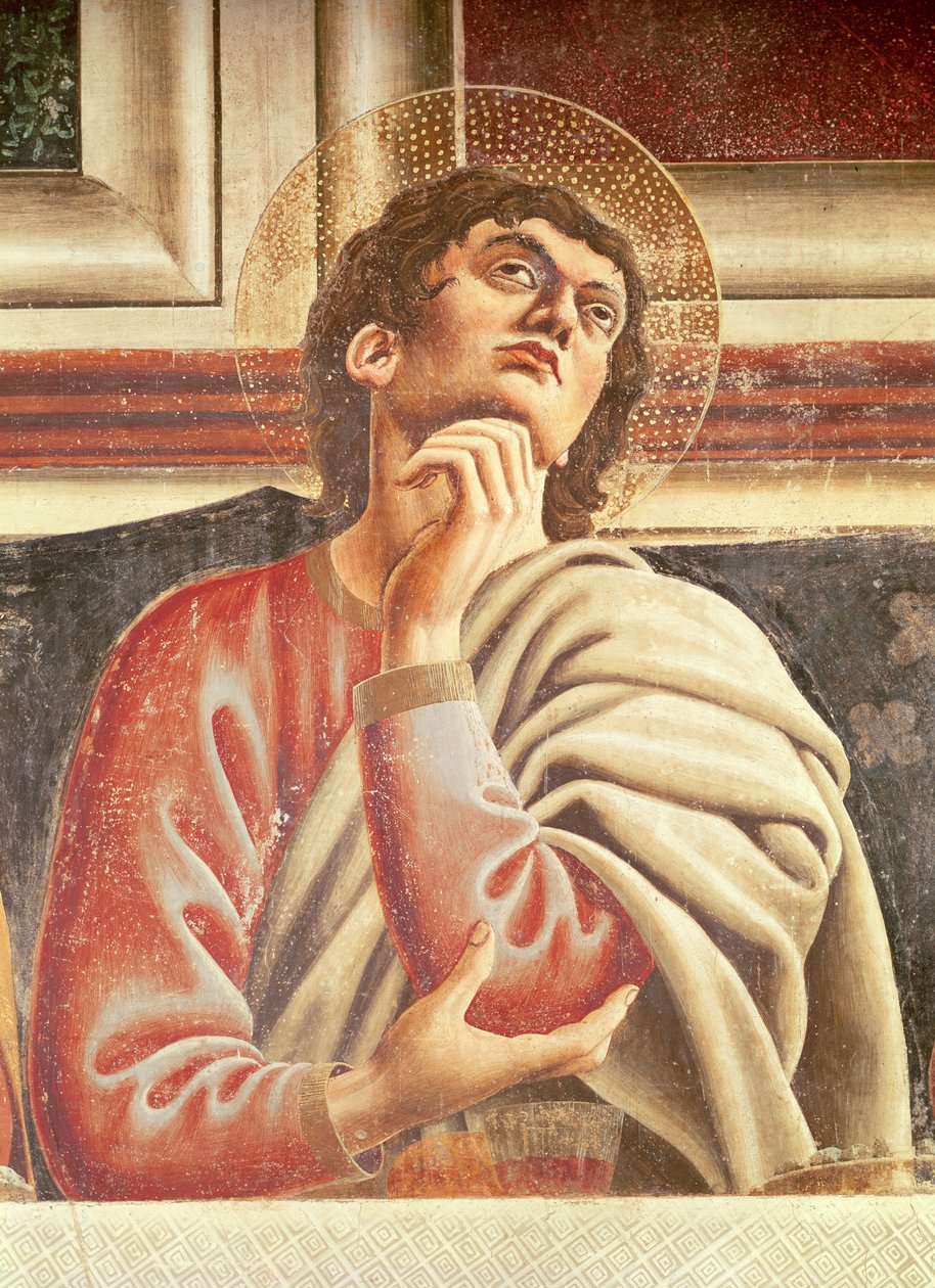 La Cène, (détail) de Saint Thomas - Andrea del Castagno