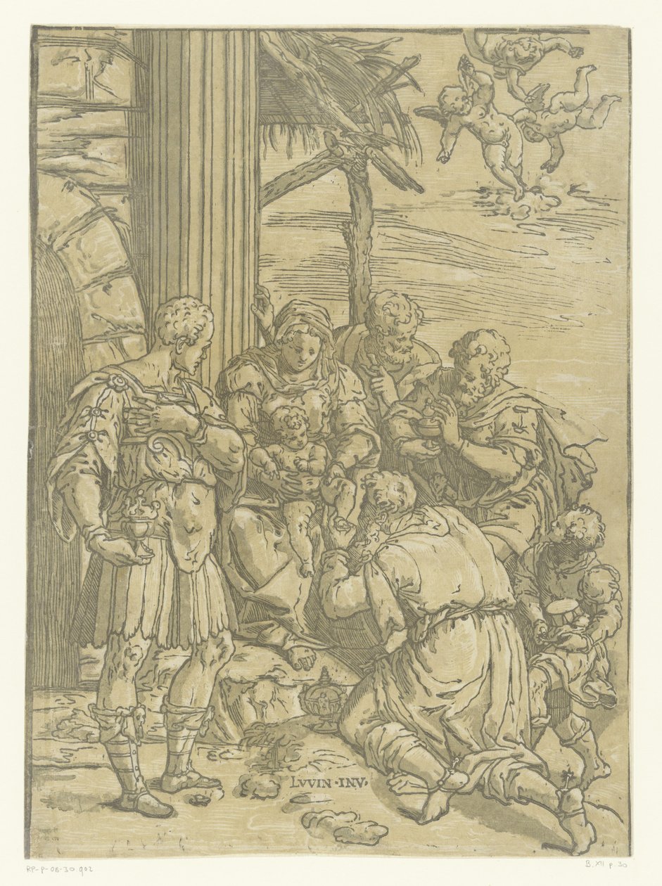 Adoration des mages - Andrea Andreani