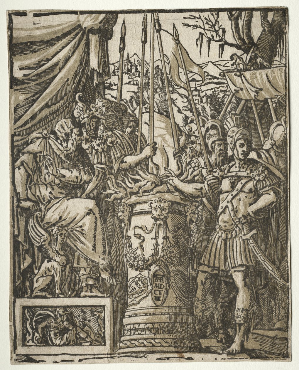 Mucius Scaevola - Andrea Andreani