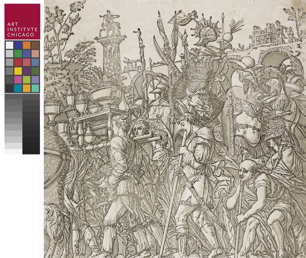 Triomphe de César, 1599 - Andrea Andreani