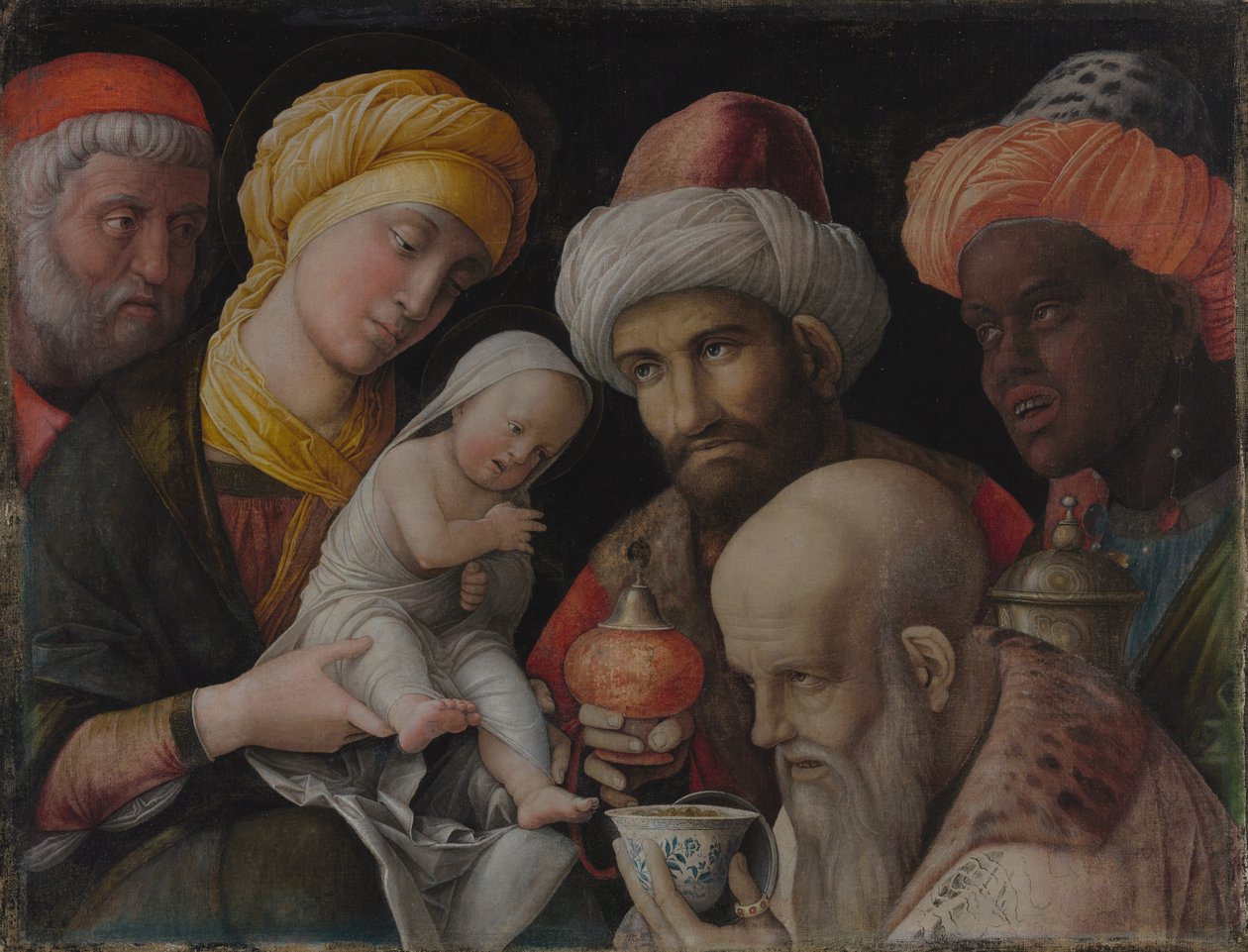 Adoration des Mages - Andrea Mantegna