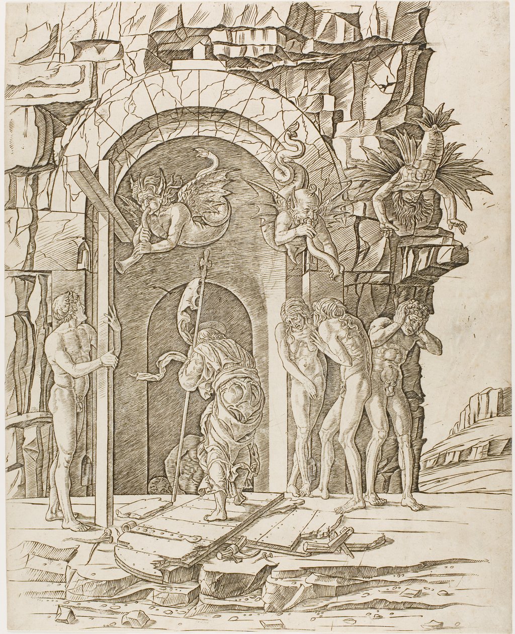 Descente aux Limbes - Andrea Mantegna