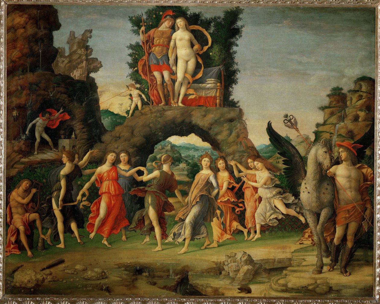 Il Parnasso. Mars et Vénus ... - Andrea Mantegna
