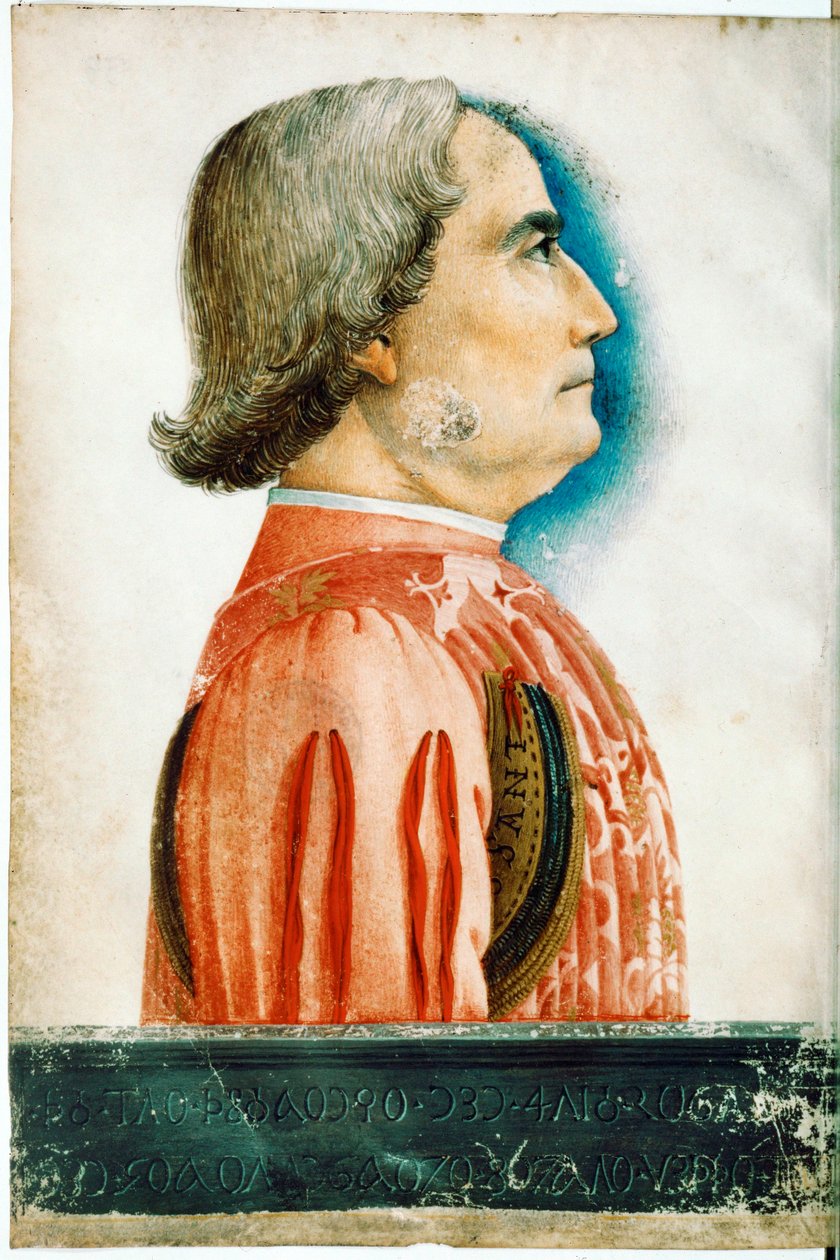 Jacopo Antonio Marcello, général vénitien (tempera sur vélin) - Andrea Mantegna