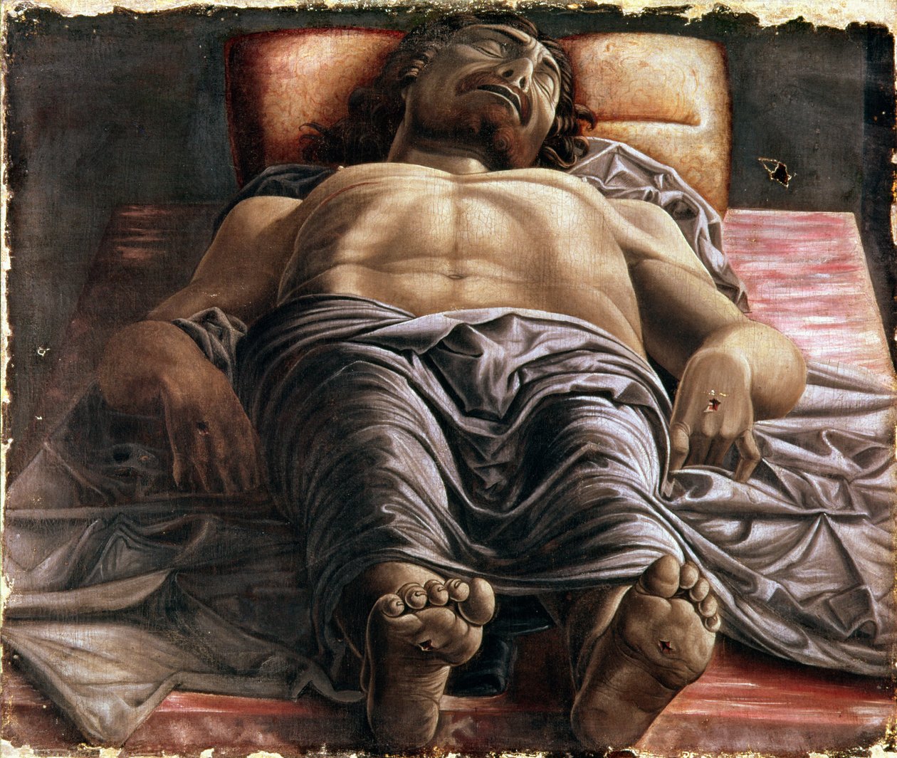 Lamentation sur le Christ mort - Andrea Mantegna
