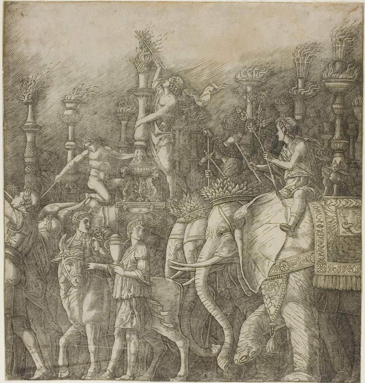 Le triomphe de Jules César - Andrea Mantegna