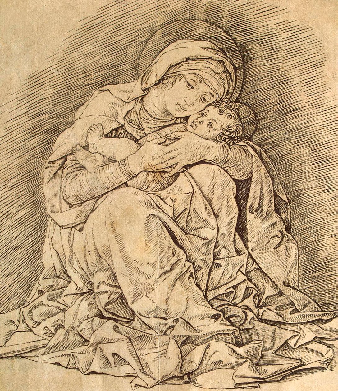 Vierge et enfant - Andrea Mantegna