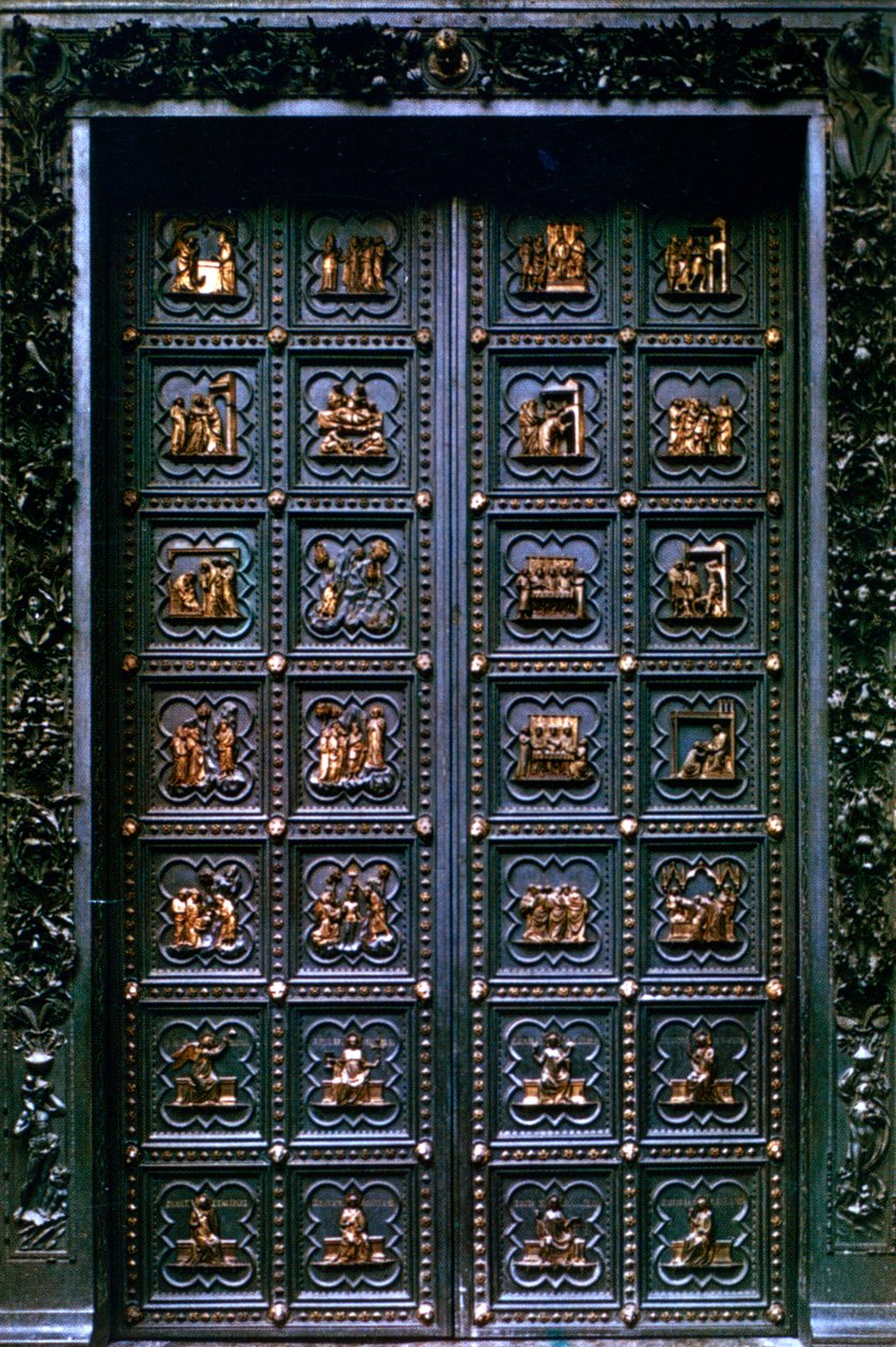 Porte sud du baptistère de San Giovanni, 1336 - Andrea Pisano
