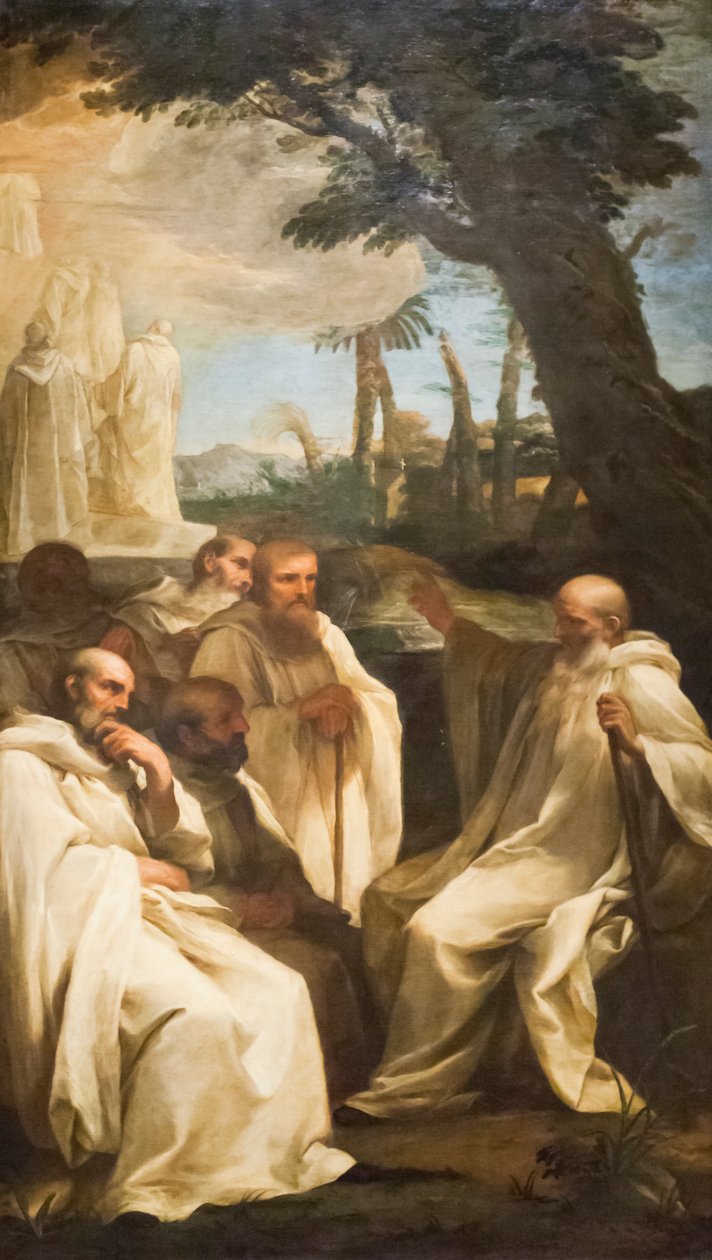 Vision de Saint Romuald, c.1631 - Andrea Sacchi