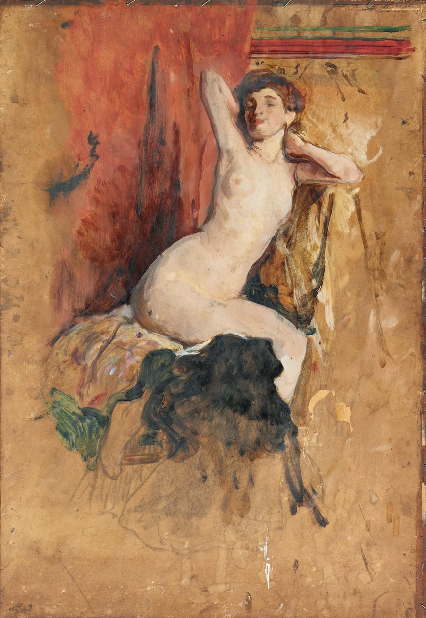Andrea Tavernier La clairière (verso) - Andrea Tavernier