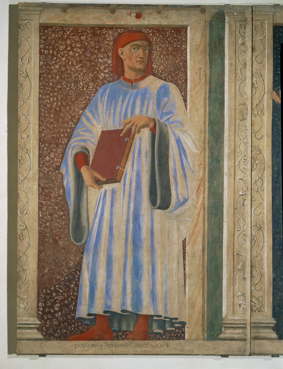 Giovanni Boccaccio, poète (peinture sur toile) - Andrea del Castagno