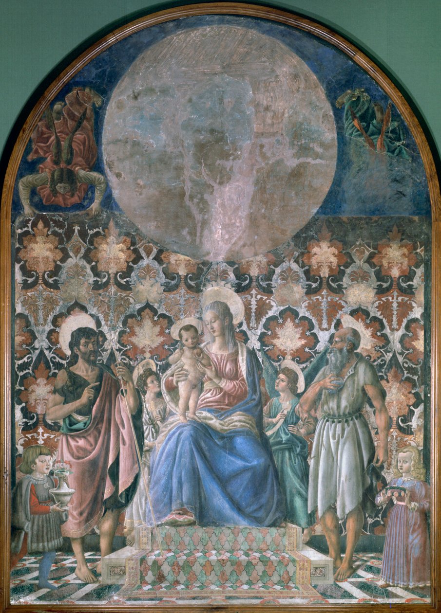 Madone et enfant avec anges, vers 1443 - Andrea del Castagno