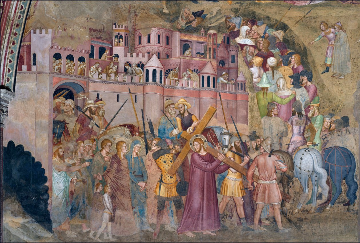 Le Christ portant la Croix - Andrea di Bonaiuto (fl.1343 77)