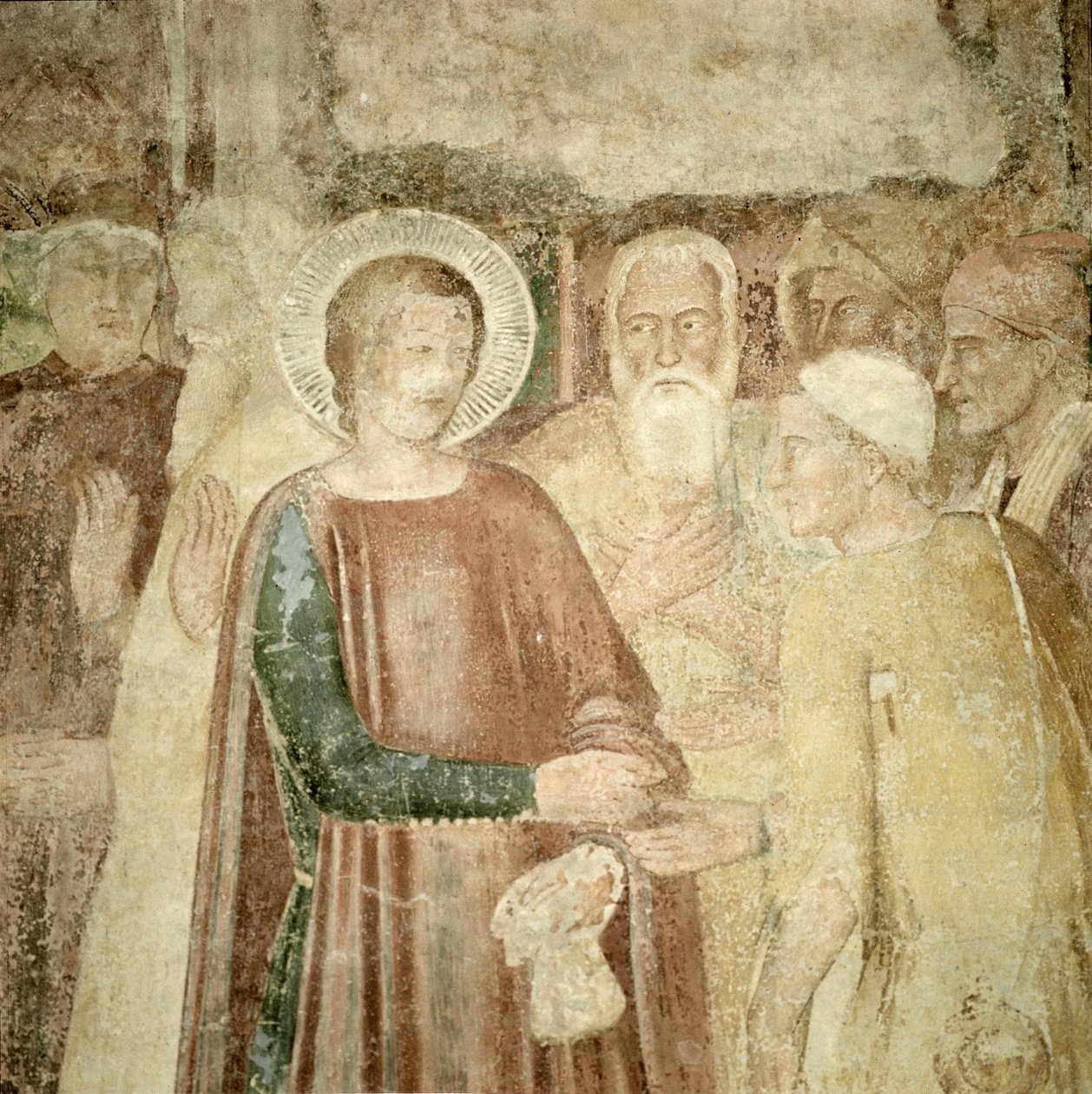 (détail) de Saint Ranieri en Terre Sainte, milieu du XIVe siècle - Andrea di Bonaiuto