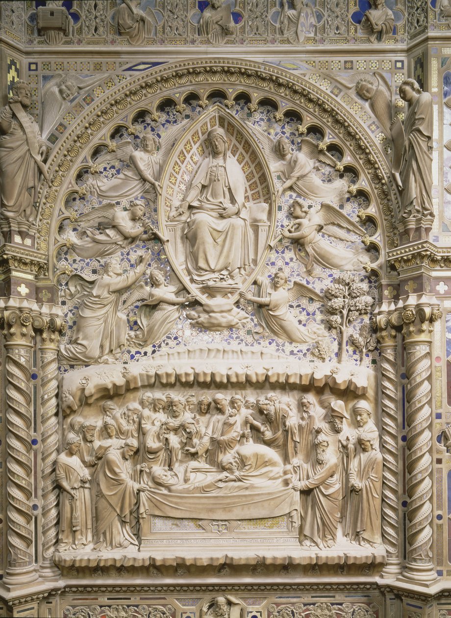 Tabernacle, détail montrant la mort et l