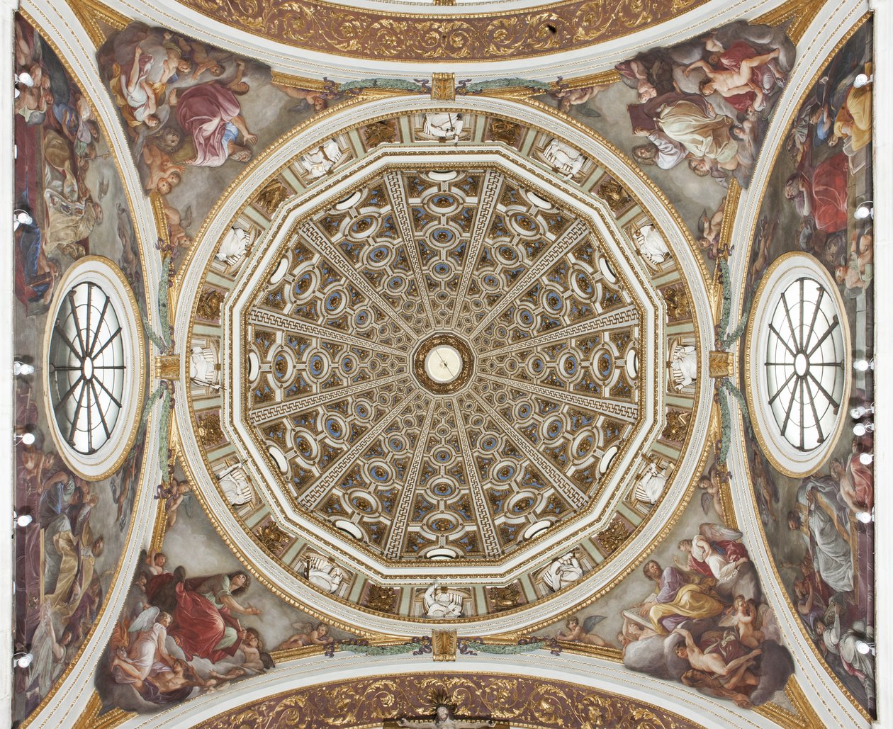 Dôme avec fresques - Andrea the Elder Appiani